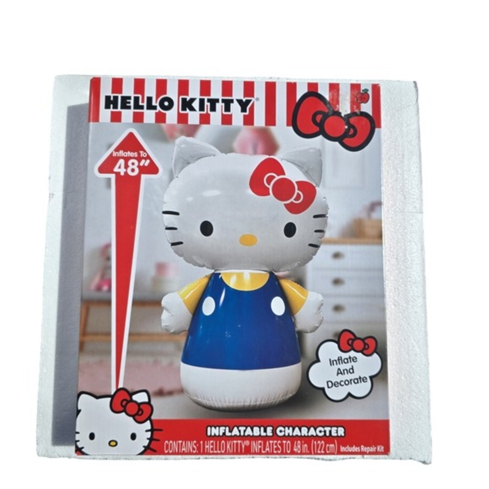Hello Kitty Inflatable Sanrio 48 Inch Party Balloon Multicolor Decor